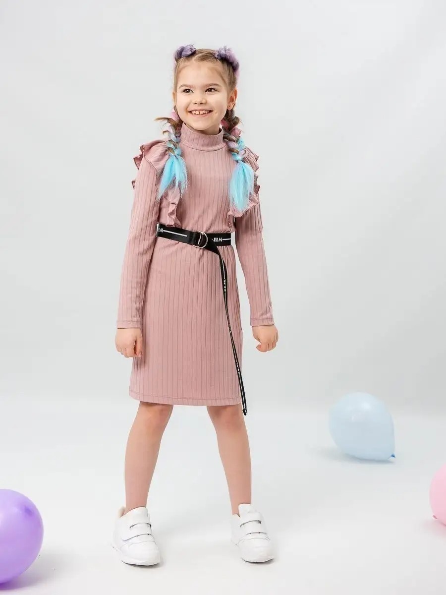 Платье MiloTa ПЛ01/пудровый - фото 1