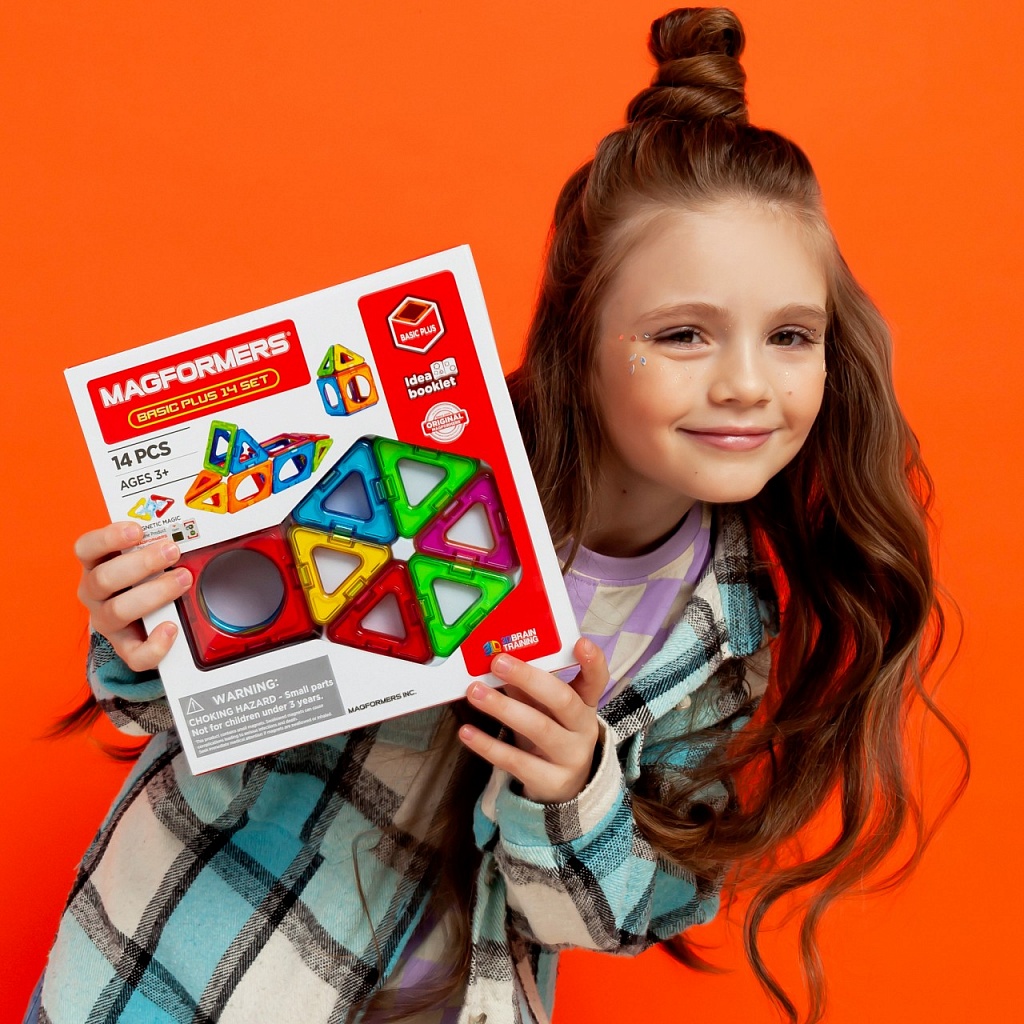 Конструктор Magformers Basic Plus set магнитный - фото 4