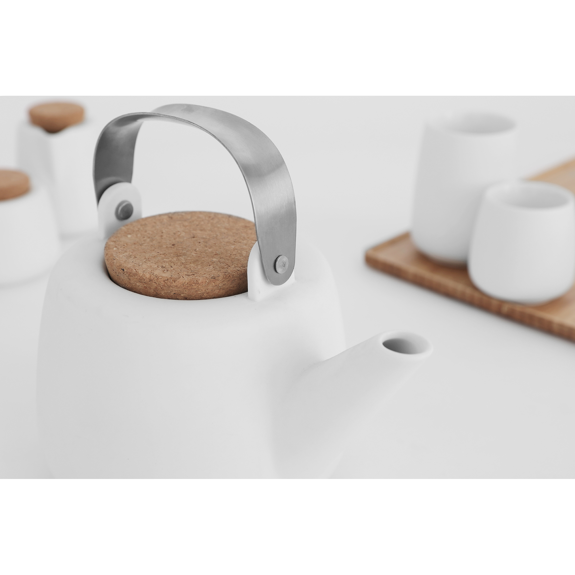 Чайник заварочный Viva Scandinavia Nicola 1,2л белый V36102 - фото 3