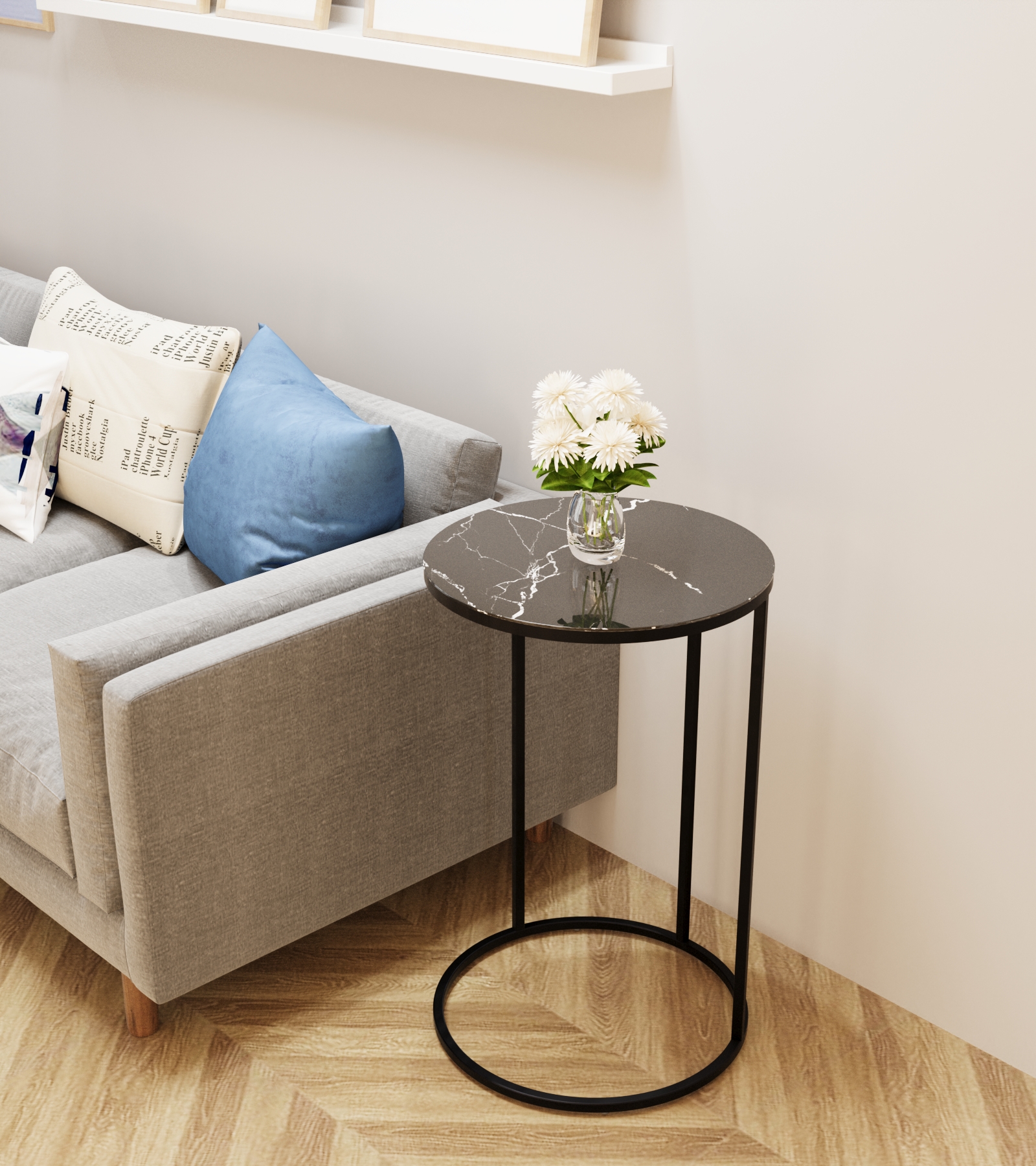 Стол придиванный КАЛИФОРНИЯ МЕБЕЛЬ Остин УФ Неро - фото 12