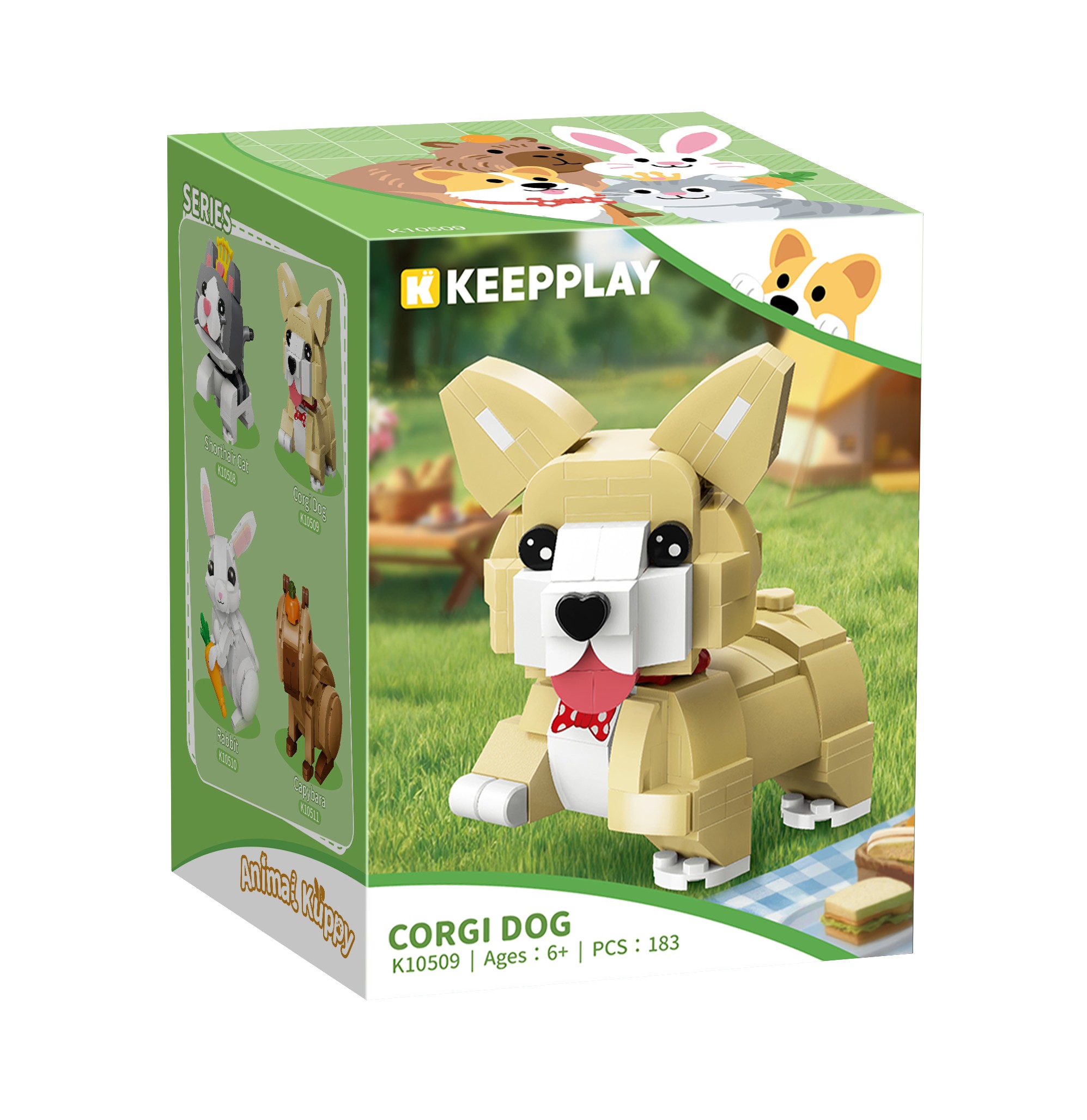 Конструктор QMAN Корги 183 дет. - фото 2