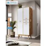 Шкаф Принцесса Мелания Радиорама (дуб вотан)