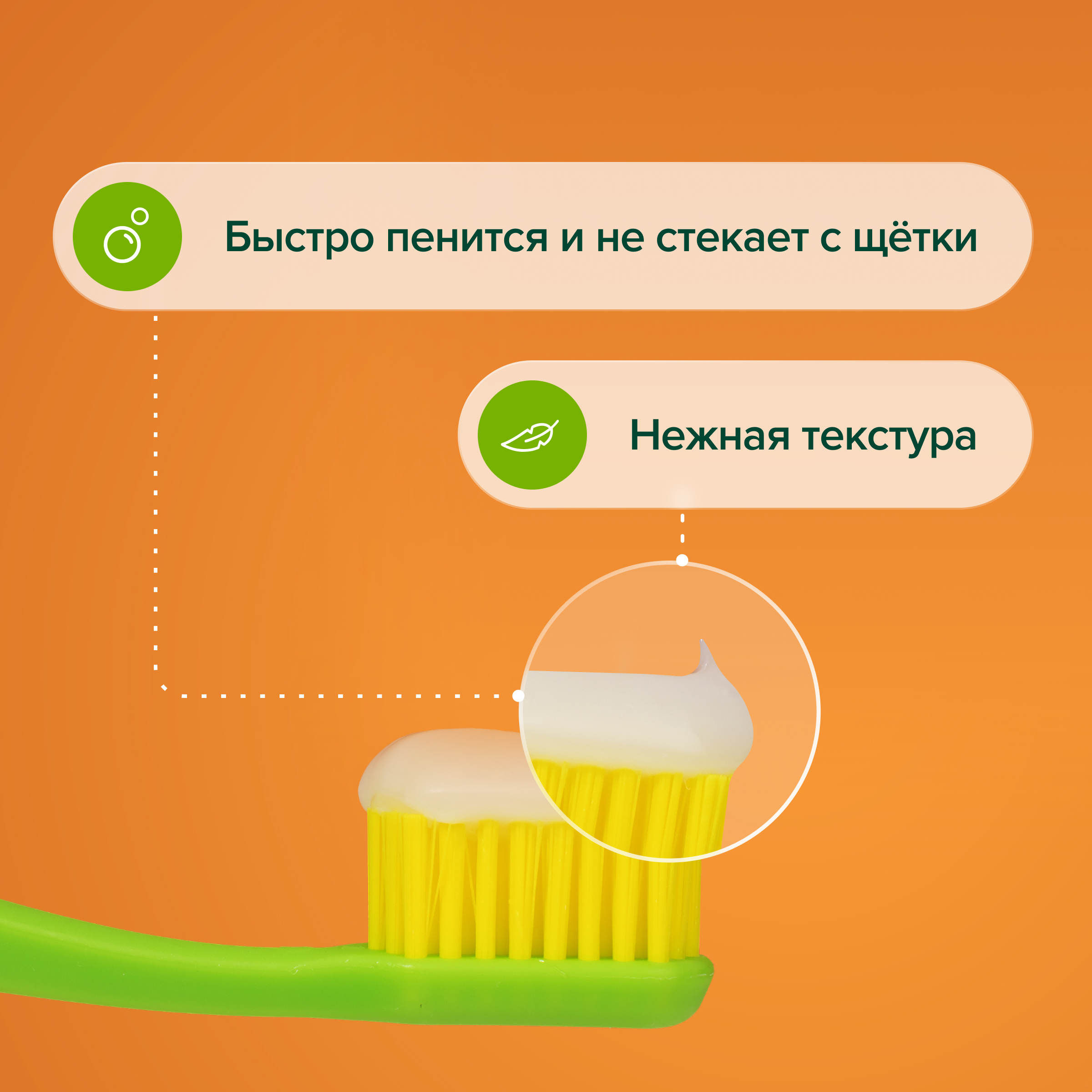 Зубная паста Synergetic без фтора, с фтором мята - фото 4