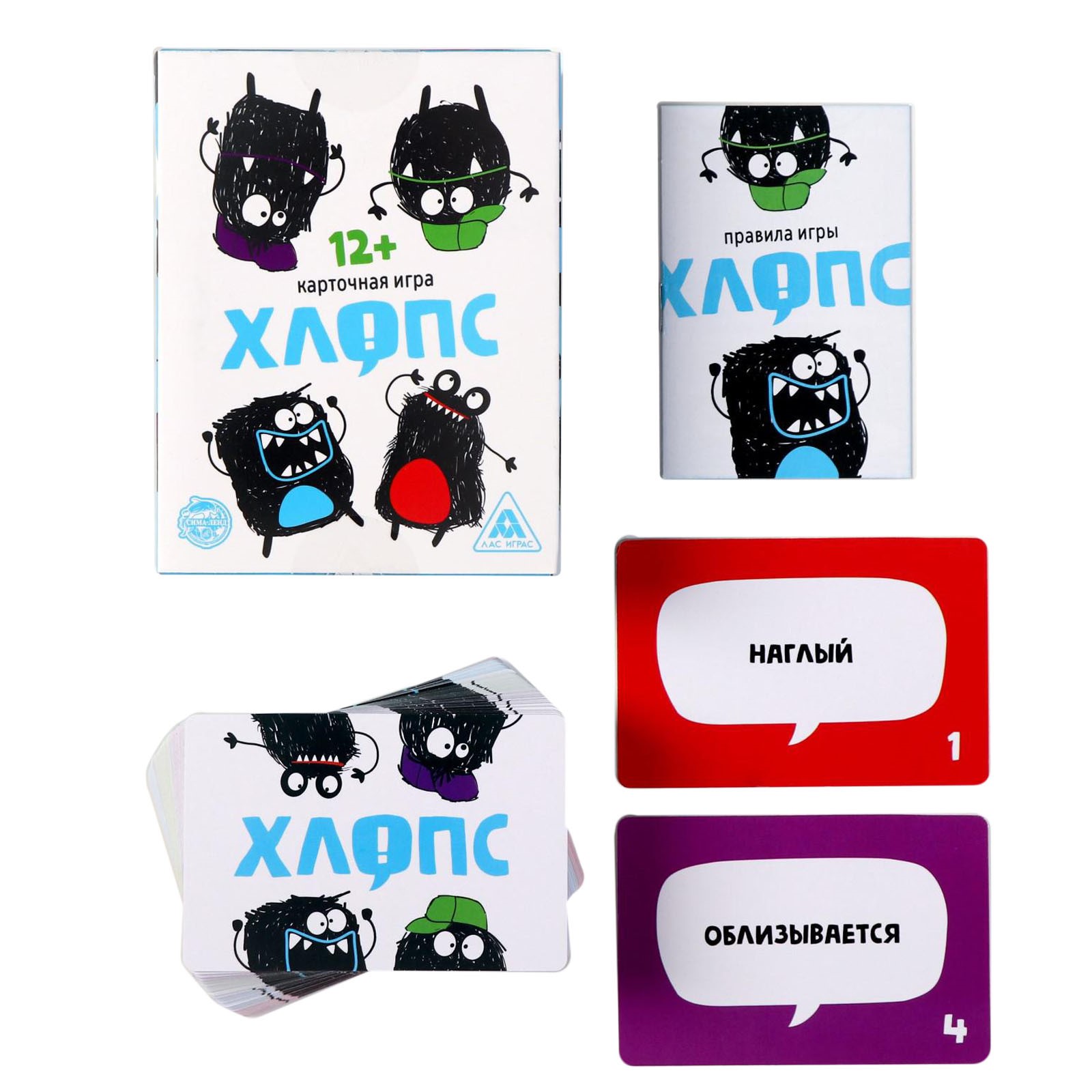 Настольная игра Лас Играс Хлопс на внимание и реакцию - фото 2