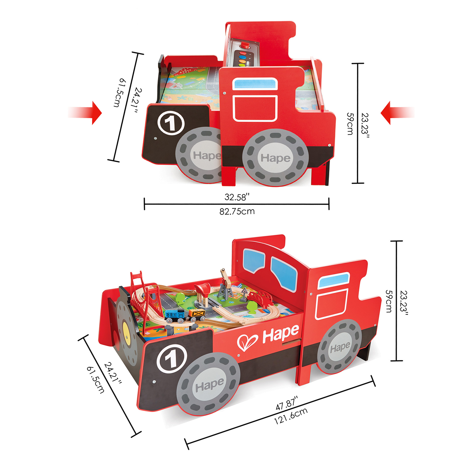 Набор железнодорожный Hape E3769_HP - фото 4