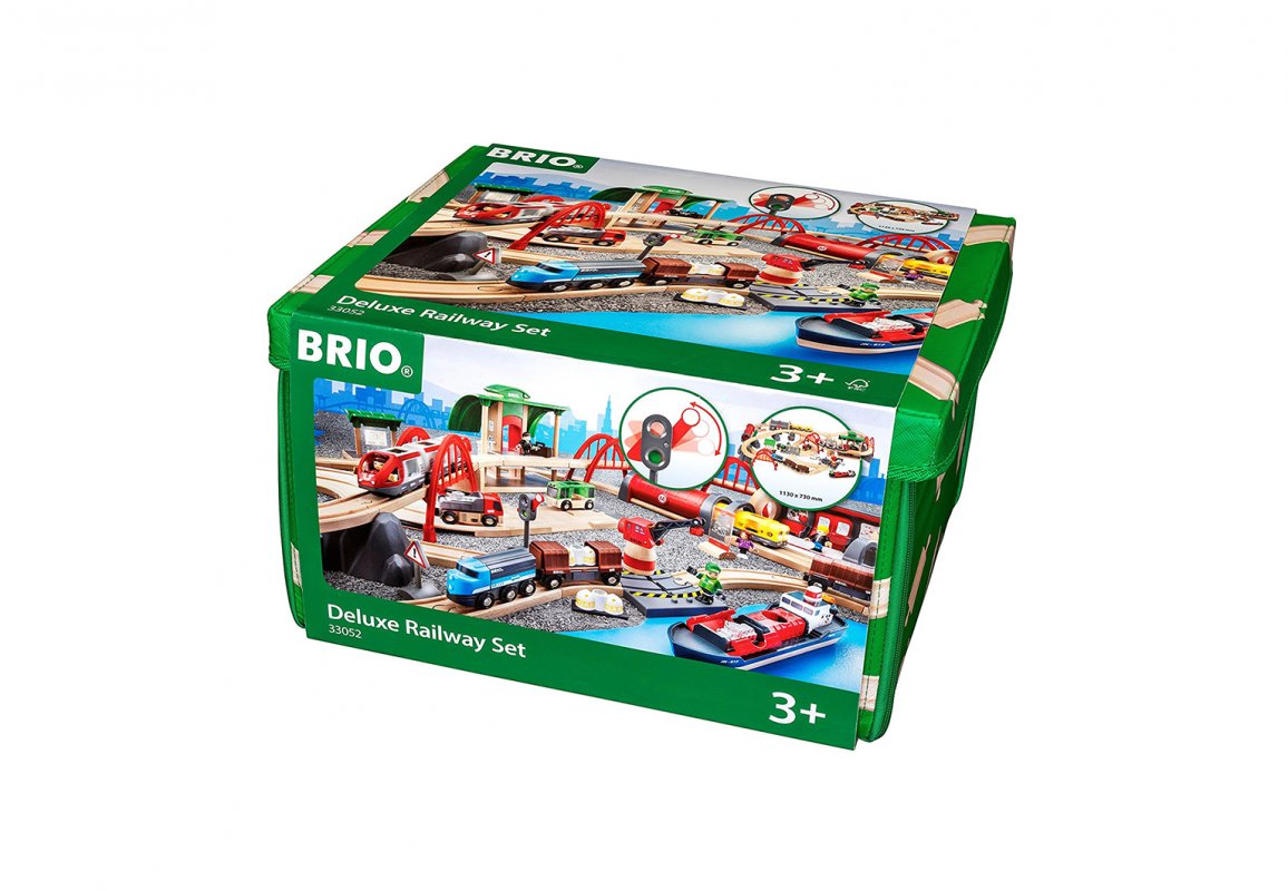 Набор железнодорожный Brio 113.5 см 33052 - фото 1