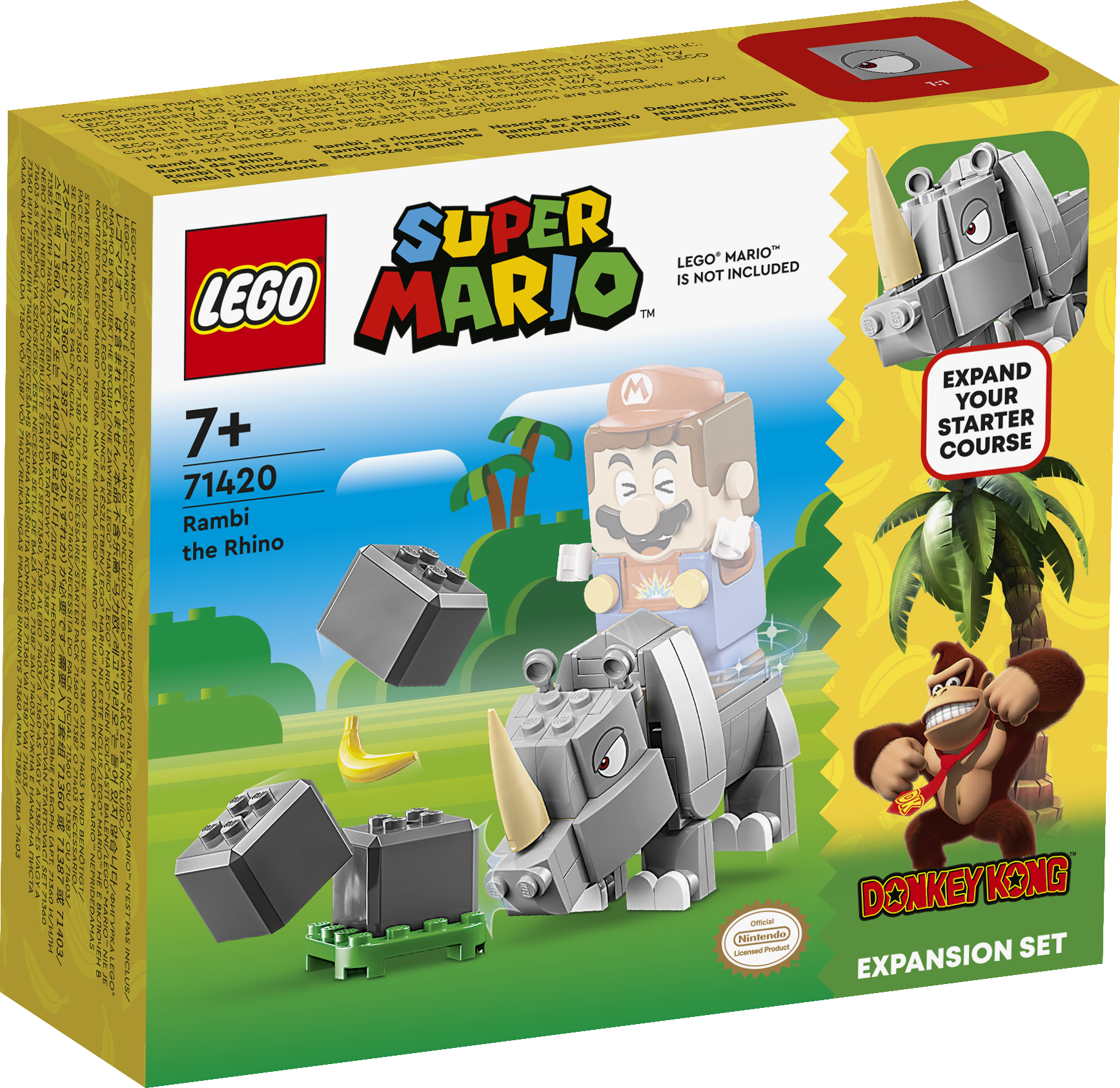 Конструктор LEGO Super Mario Rambi the Rhino 106 дет. - фото 4