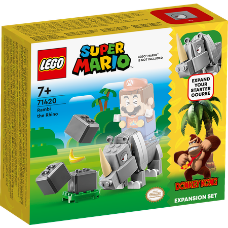 Конструктор LEGO Super Mario Rambi the Rhino блочный