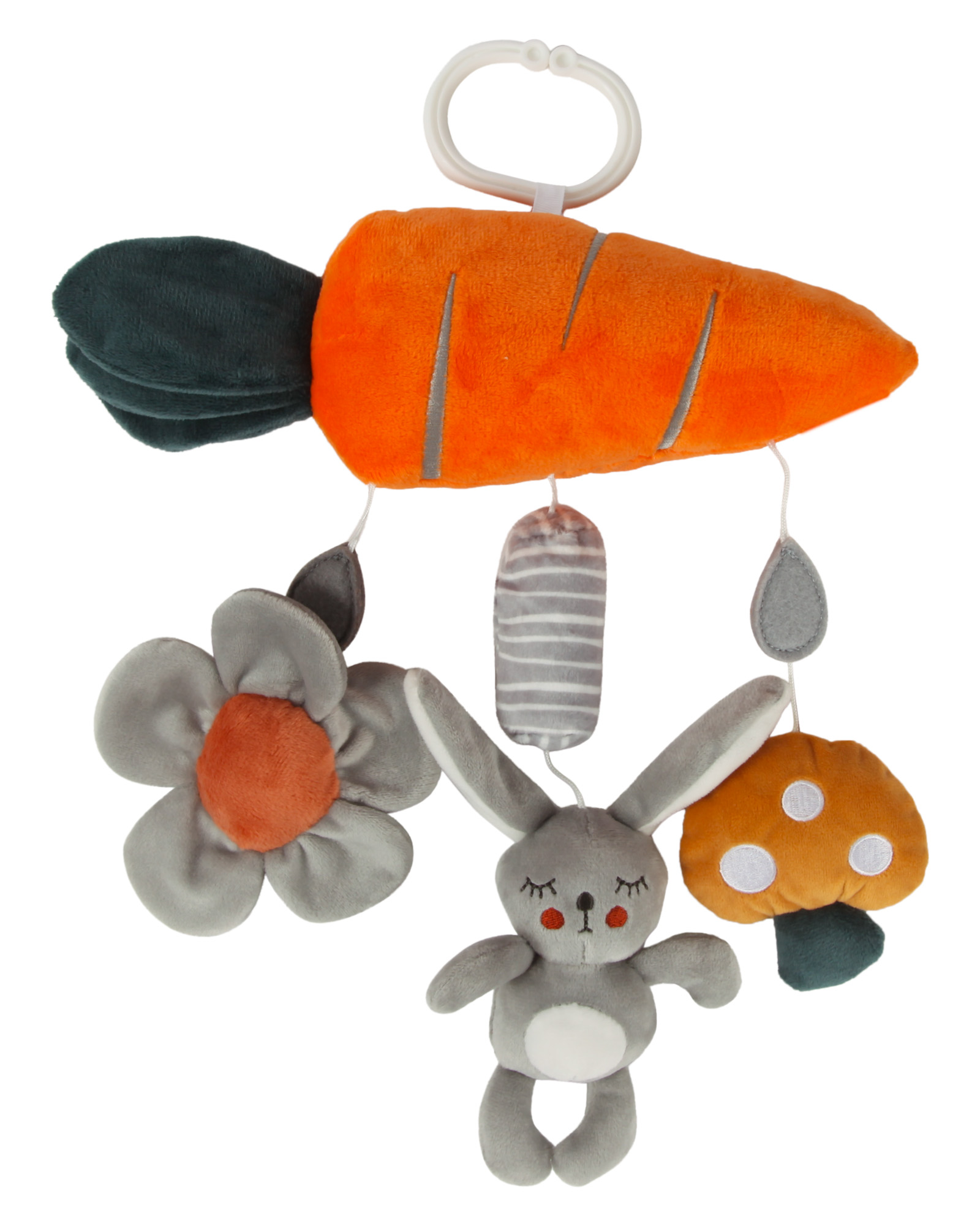 Игрушка BabyGo подвеска Морковка - фото 1