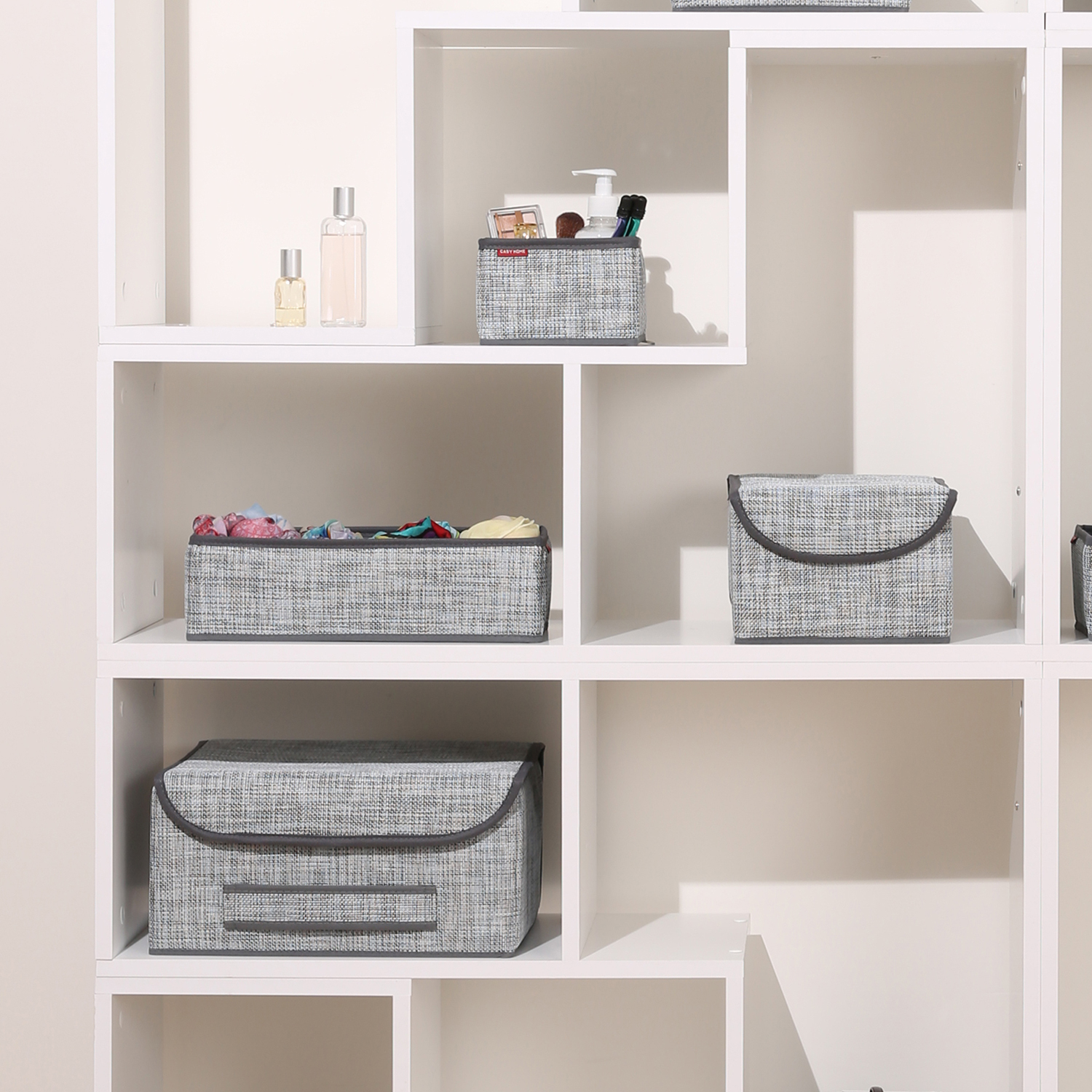 Коробка для хранения с крышкой CASY HOME 35х28х18см ВО-024 - фото 3