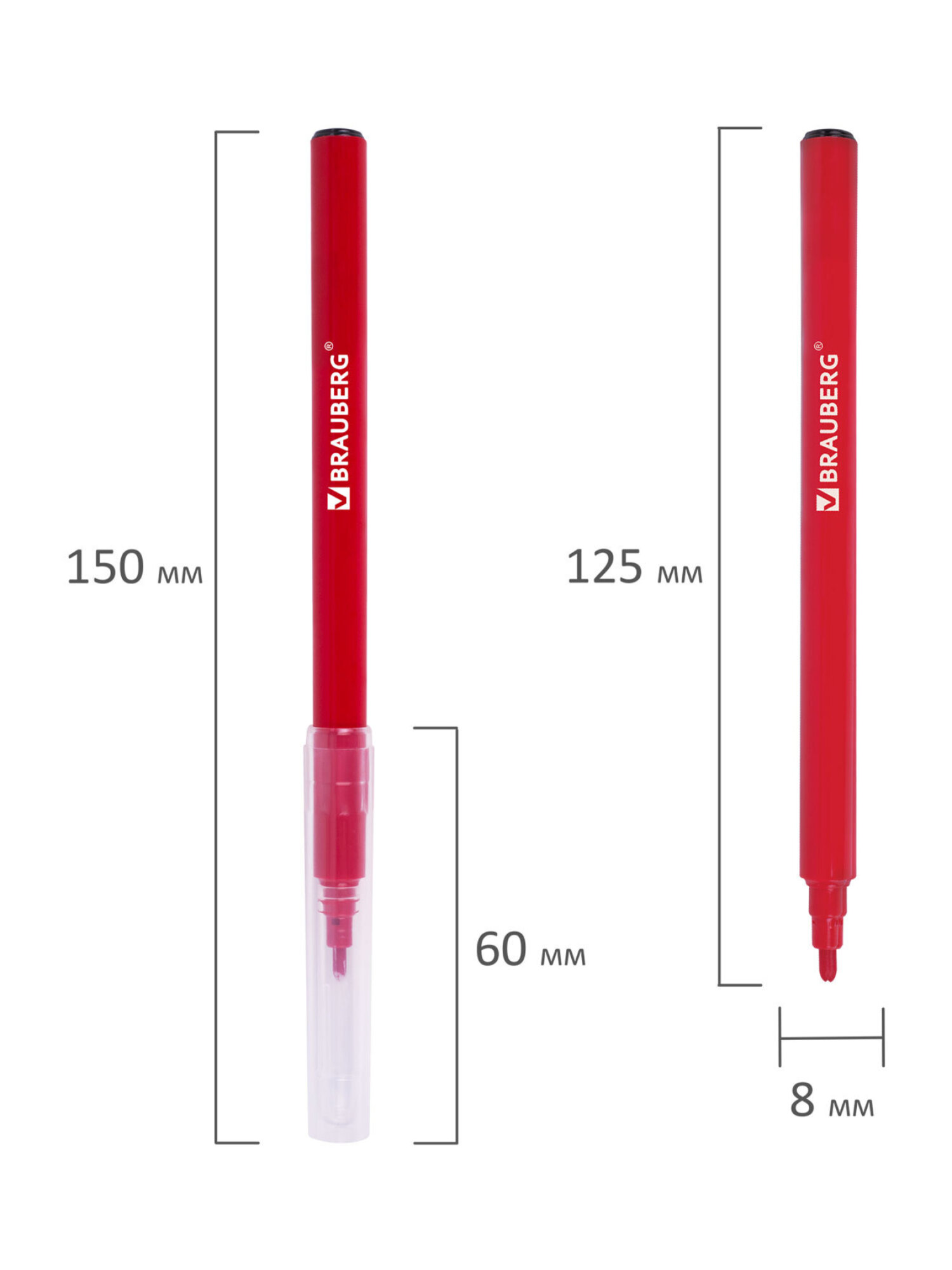Фломастеры Brauberg - фото 6