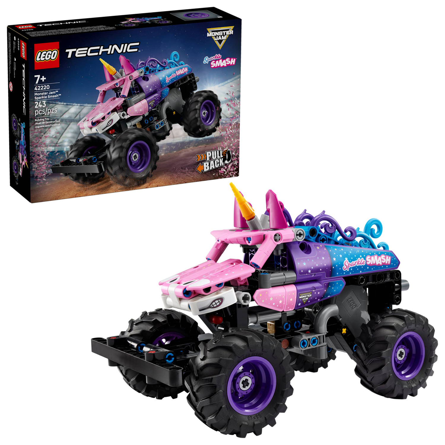 Конструктор LEGO Technic Monster Jam Sparkle 243 дет. - фото 1