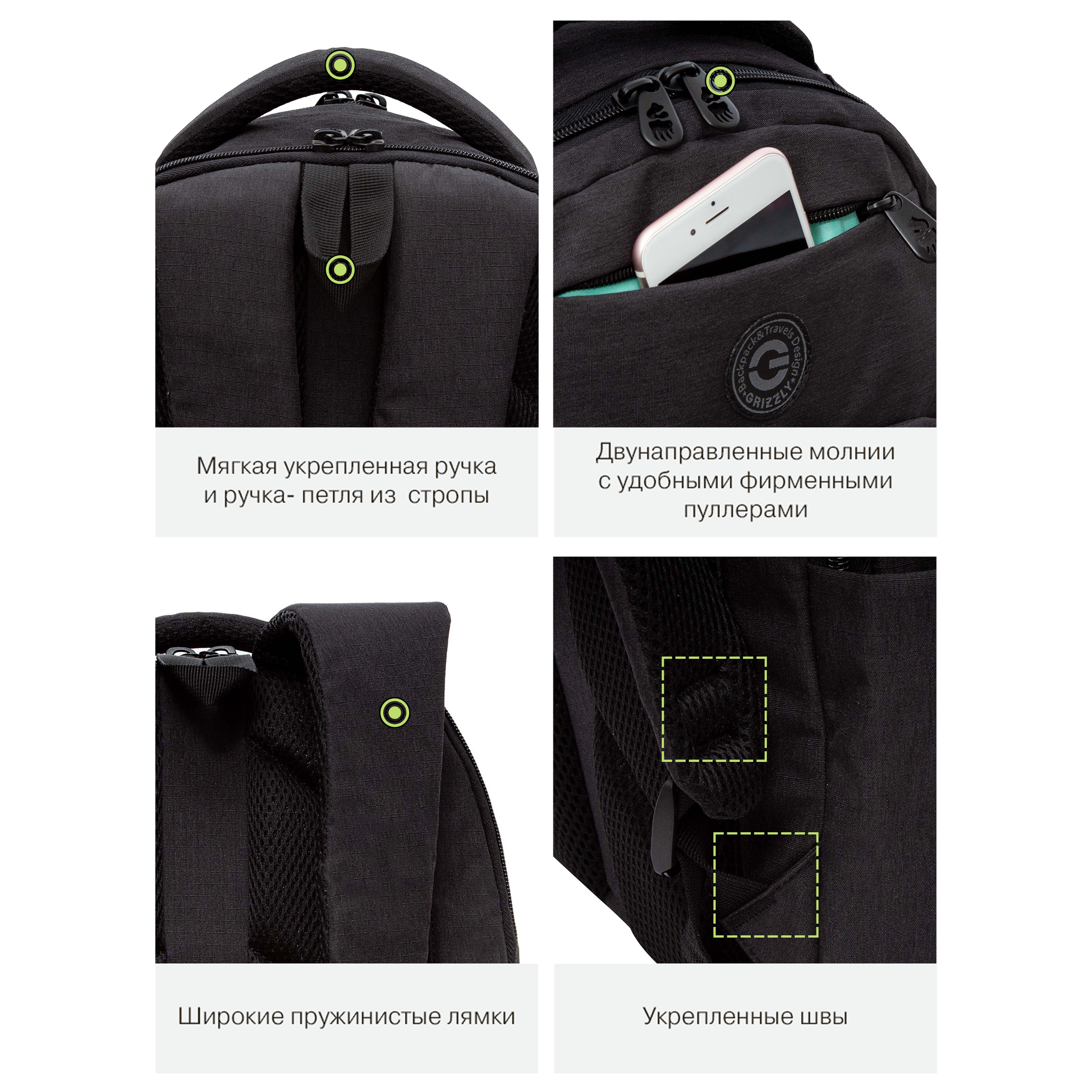 Рюкзак Grizzly для девочки - фото 12