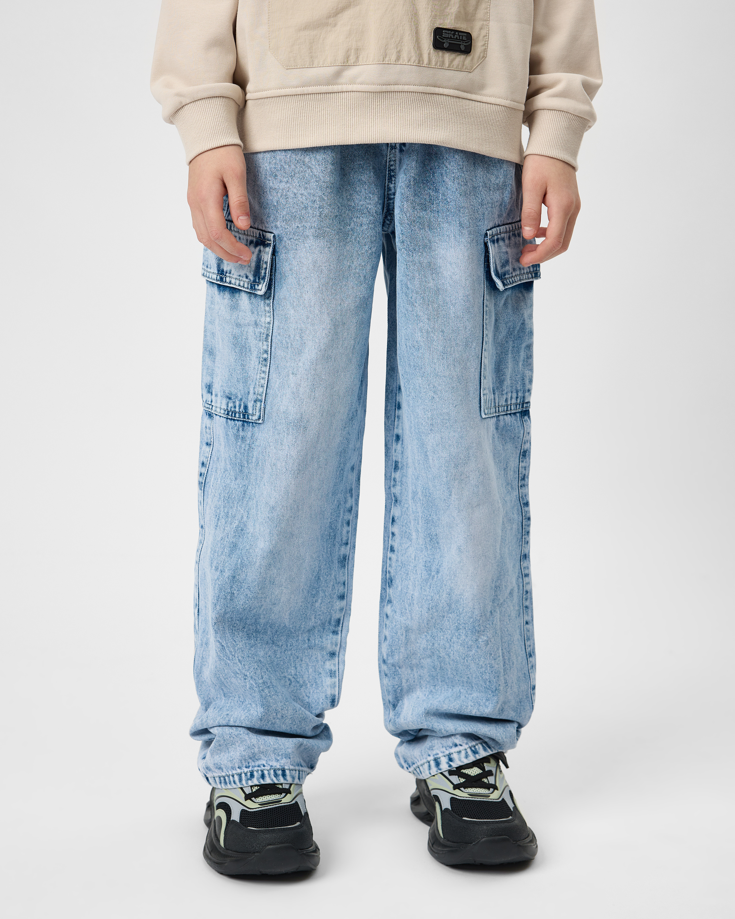 Джинсы Futurino S26FU1-B431tb-55 - фото 7