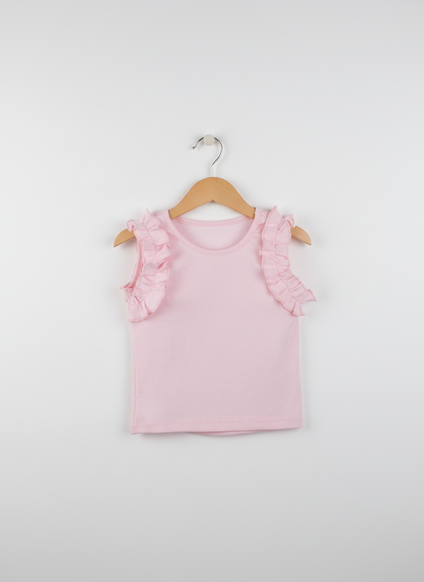 Майка 2 шт Югтекстильторг 204-544/Голубой,розовый - фото 7