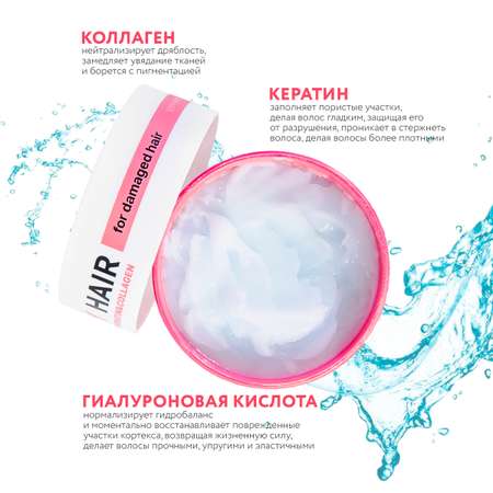 Маска NAME SKIN CARE для волос с Коллагеном 300 мл
