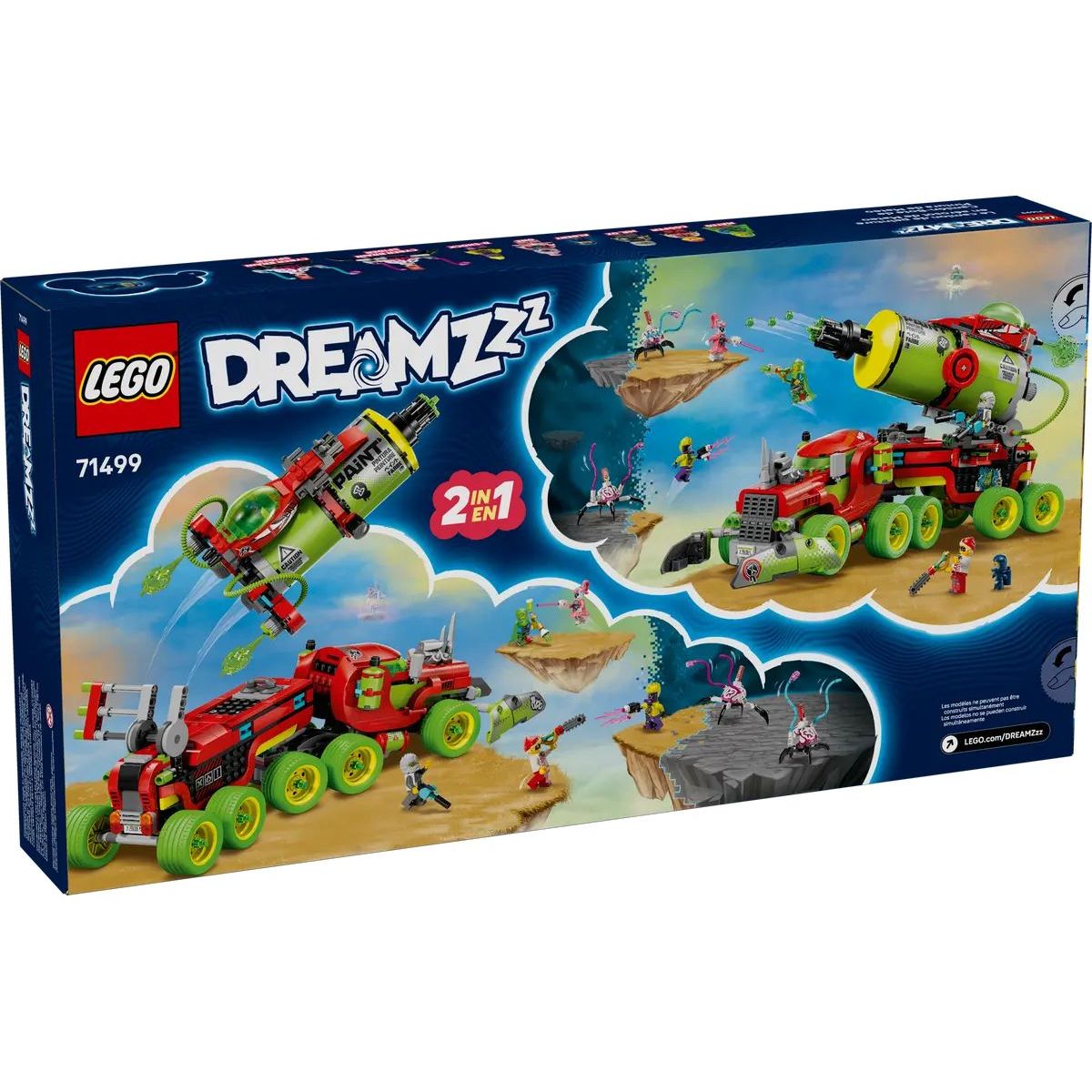 Конструктор LEGO DREAMZzz Грузовик баллончиков блочный - фото 6