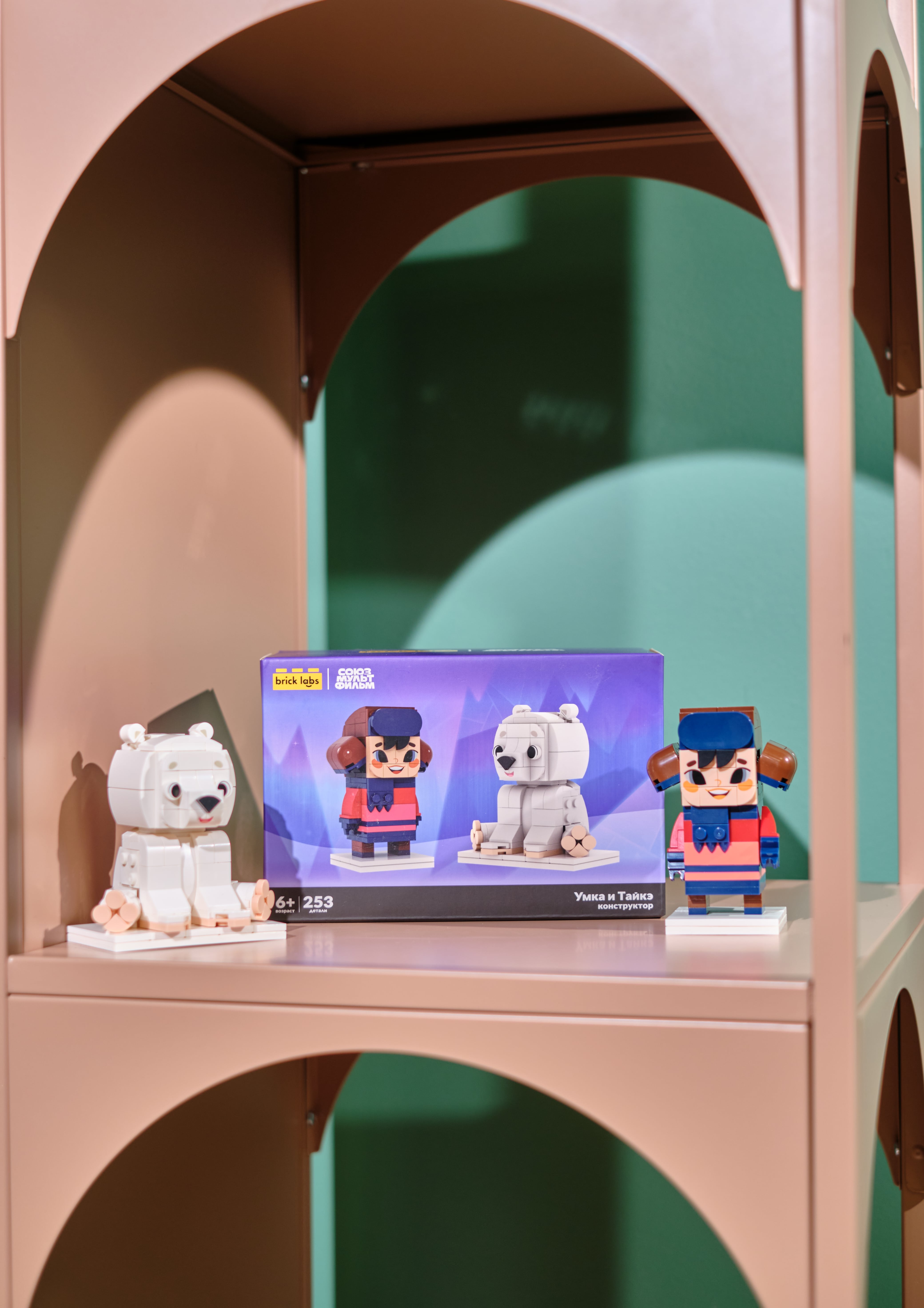 Конструктор brick labs Умка и Тайкэ 253 дет. - фото 3