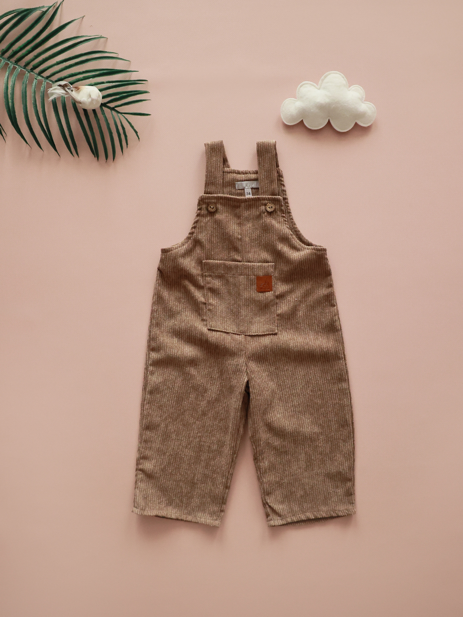 Полукомбинезон Bunnyphant Т-227/шоколадный - фото 3