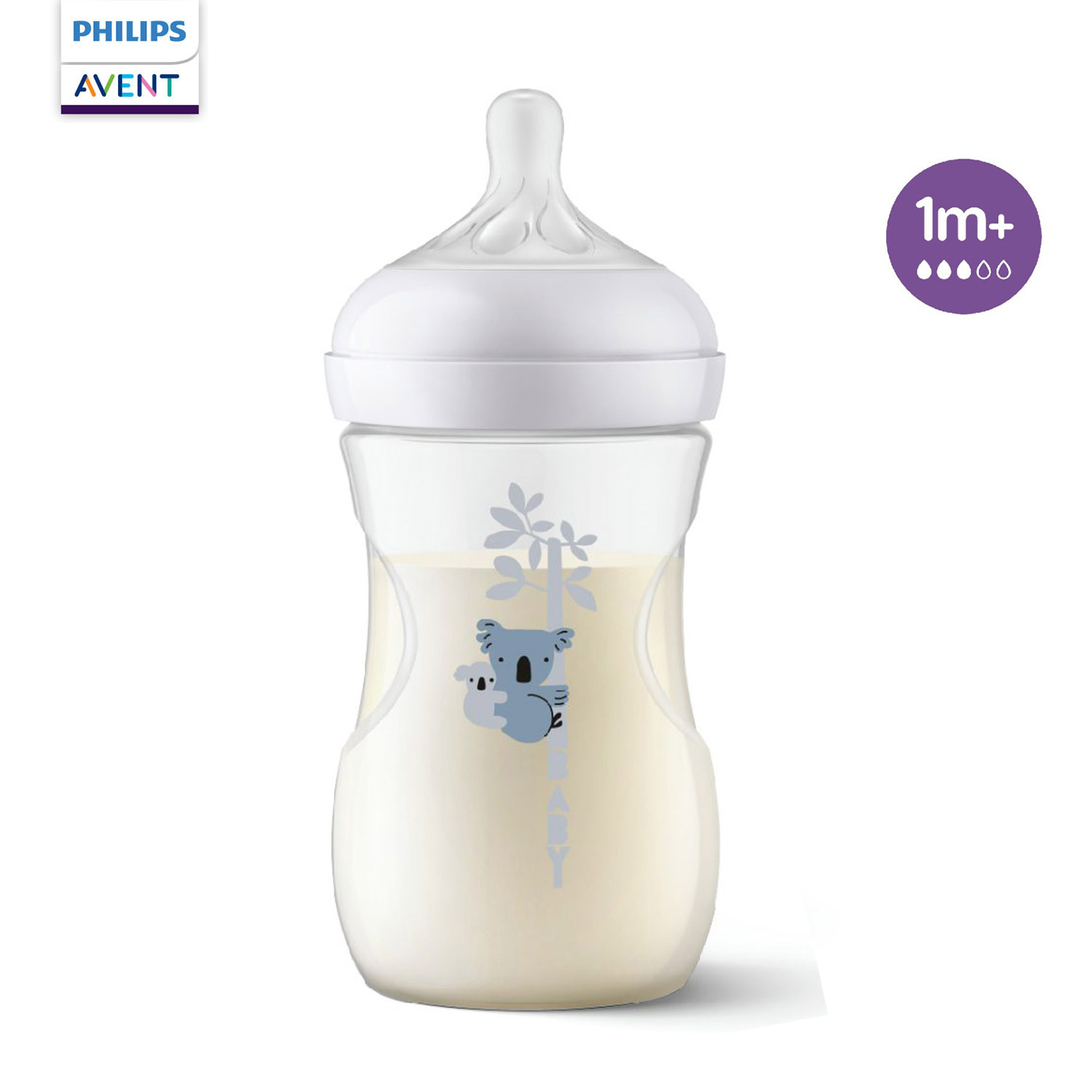 Бутылочка Philips Avent Natural 260 мл - фото 1