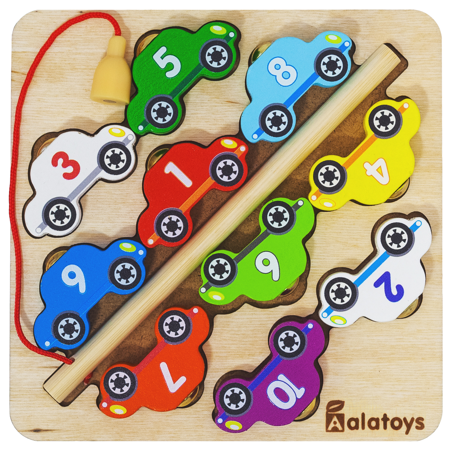 Игрушка Alatoys рыбалка Магнитная рыбалка Машинки - фото 8