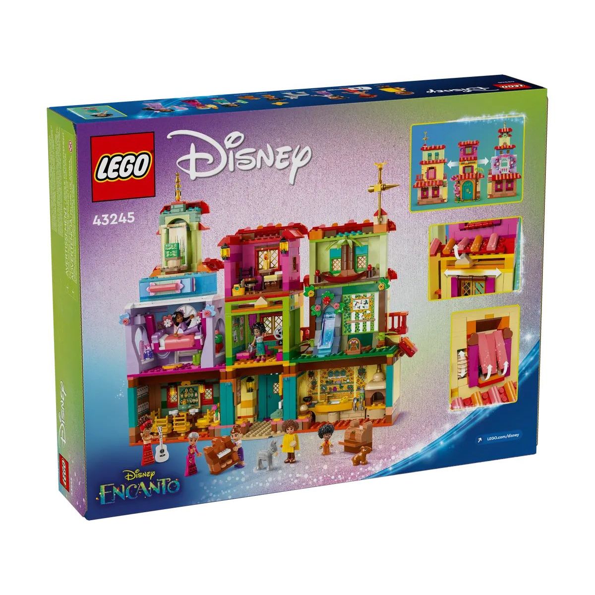 Конструктор LEGO Disney Волшебный дом Мадригал блочный - фото 6