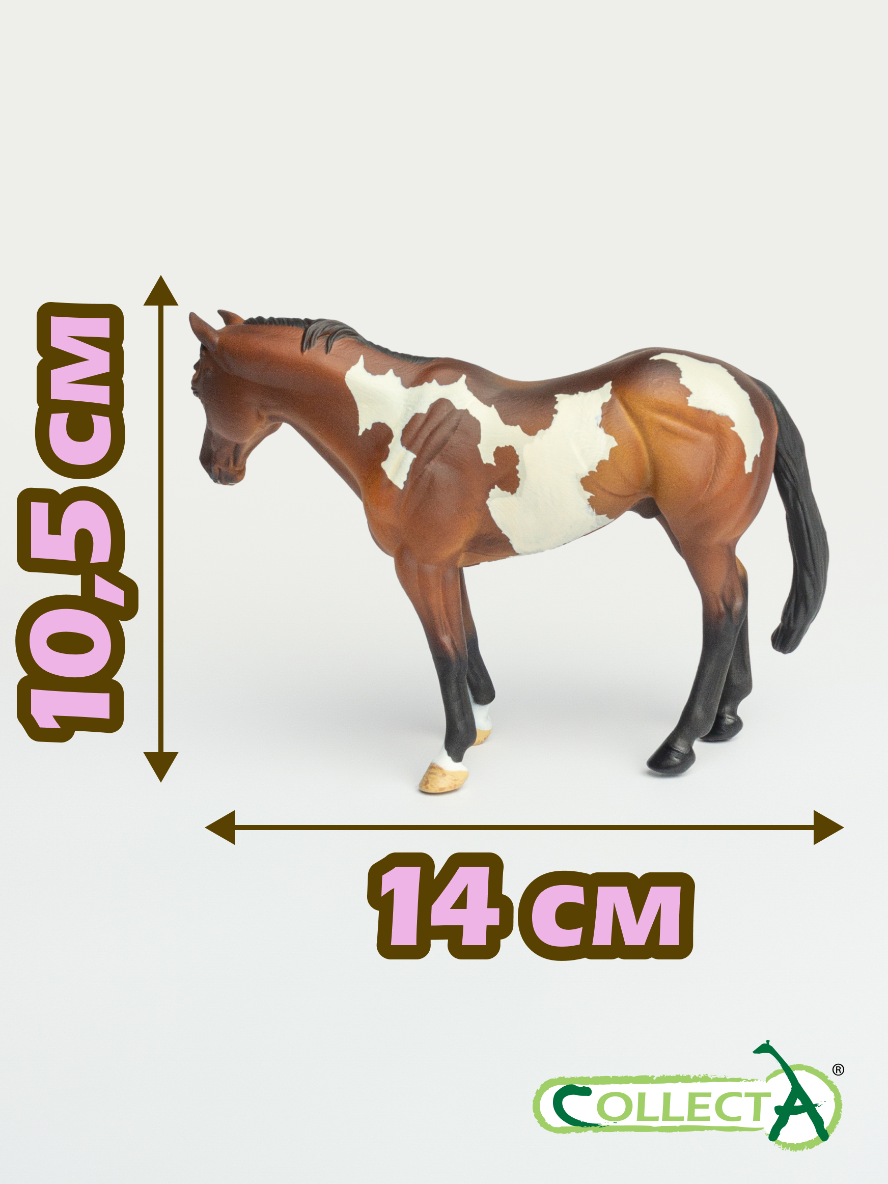 Фигурка Collecta Лошадь Гнедой Оверо - фото 2