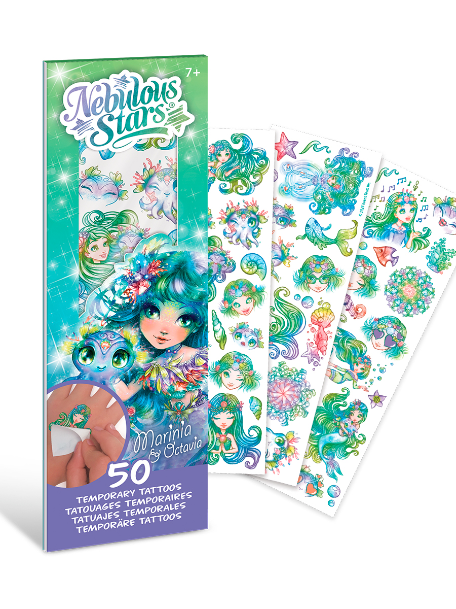 Временные татуировки Nebulous Stars Мариния и Октавия - фото 1