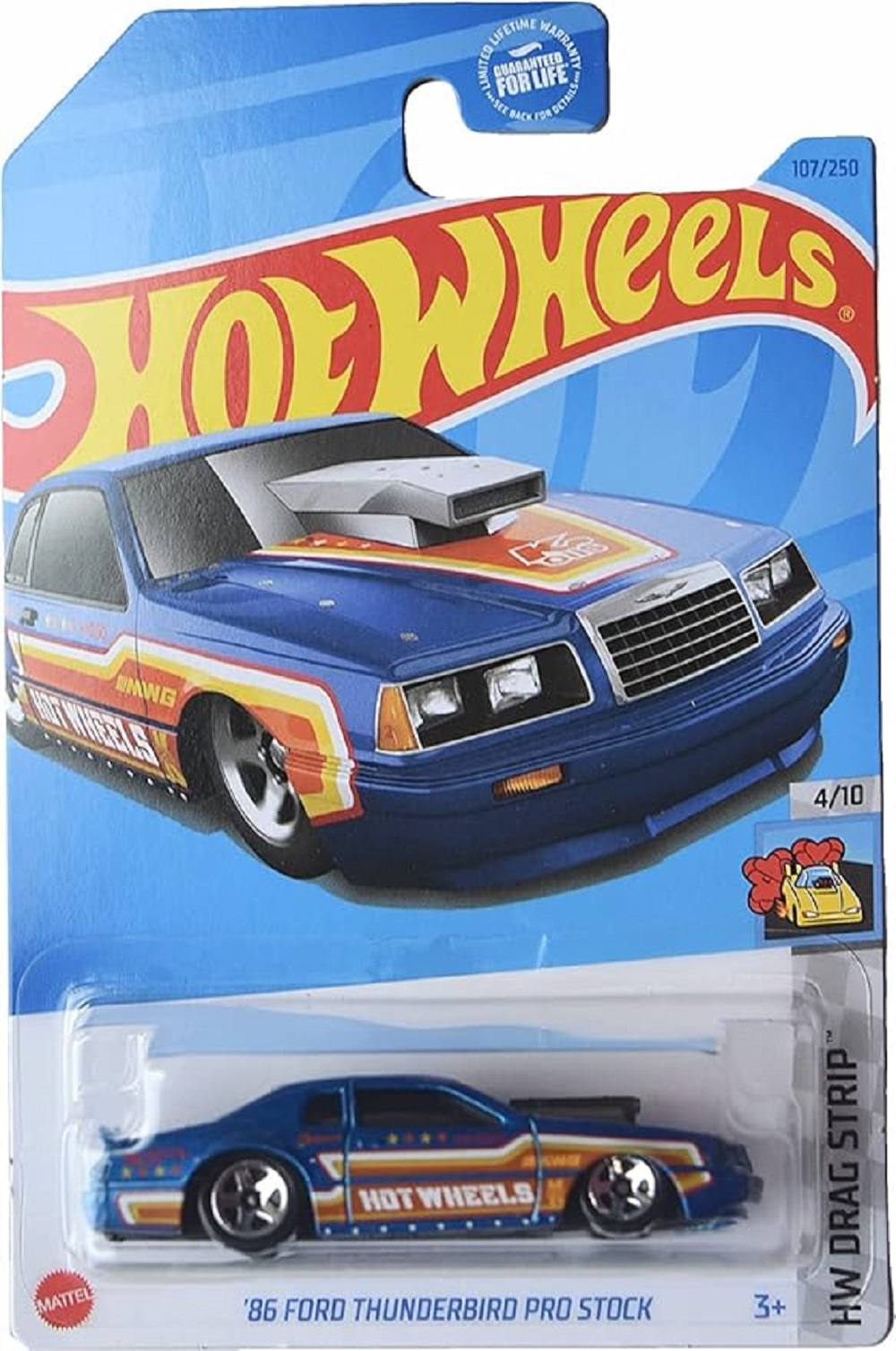 Автомобиль Hot Wheels Ford Ford thunderbird pro stock 65556 - фото 1