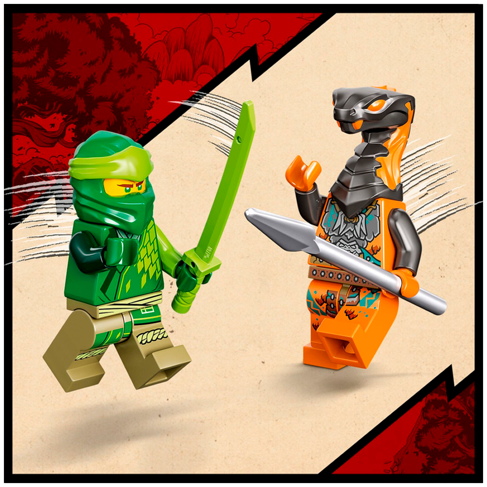 Конструктор LEGO NINJAGO Робот-ниндзя Ллойда 57 дет. - фото 6