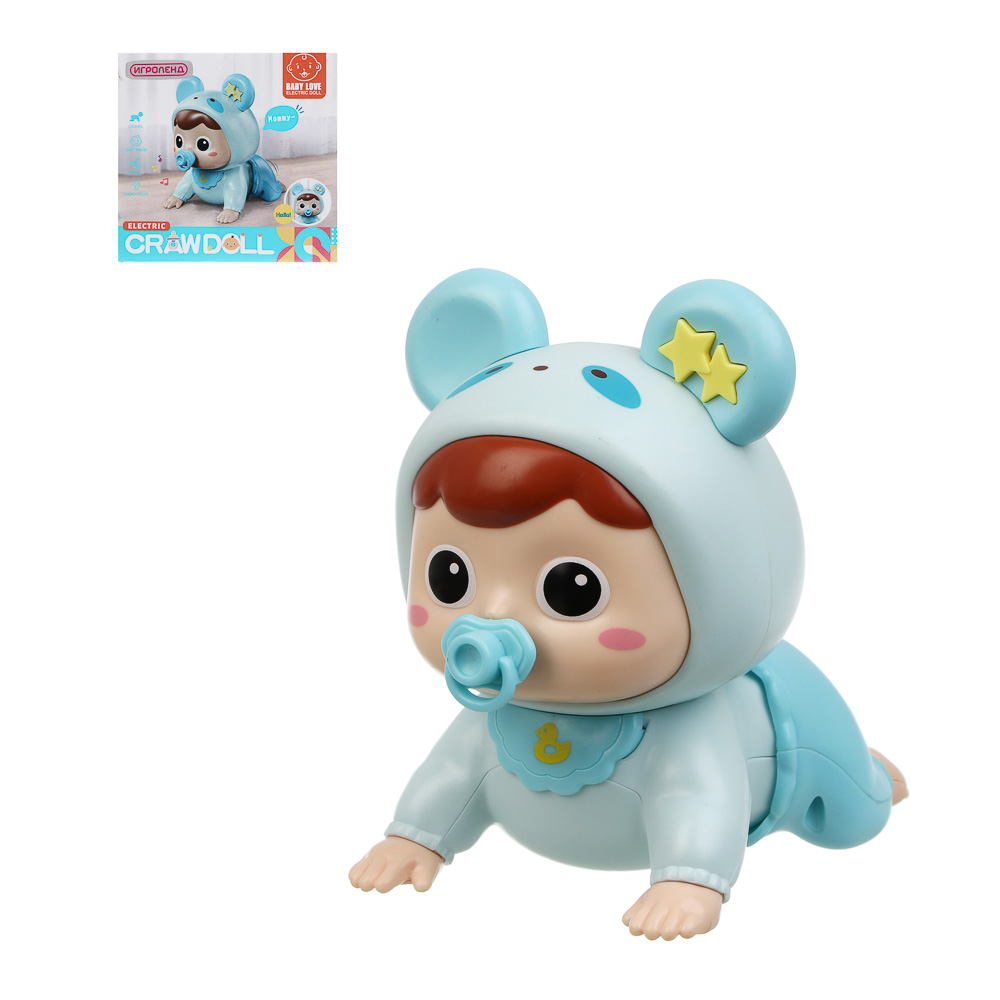 Игрушка Игроленд интерактивный ползунок Малыш - фото 7