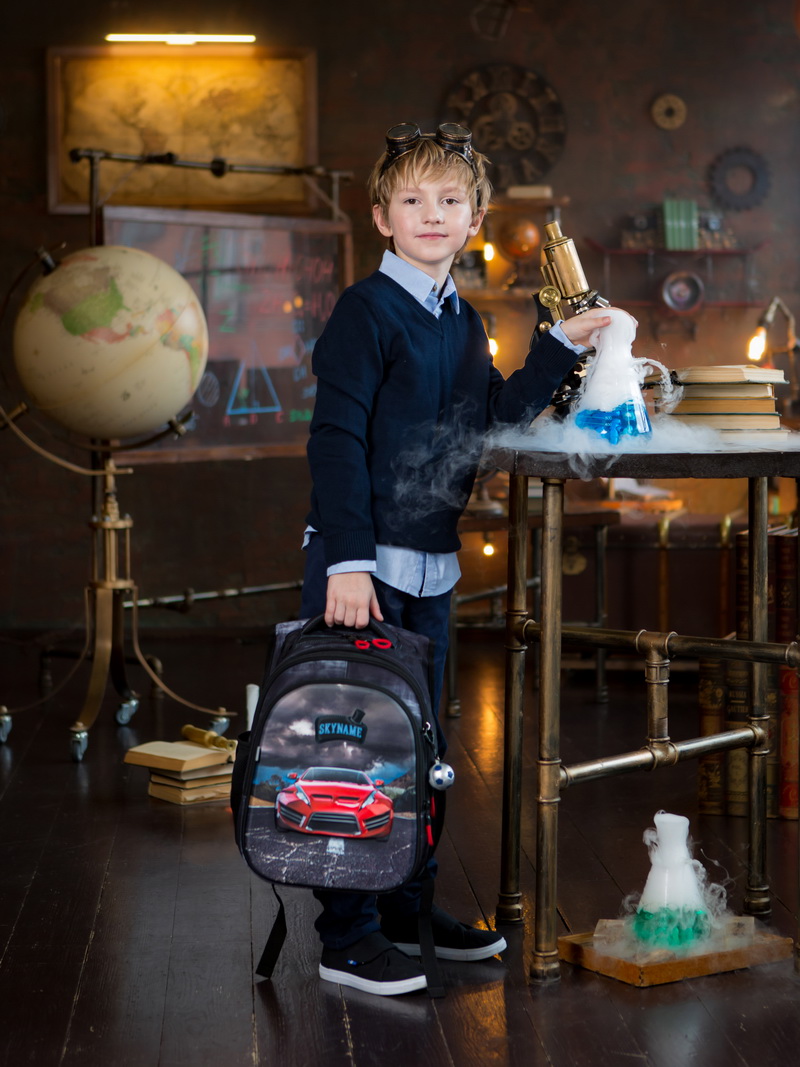 Рюкзак SkyName анатомическая спинка + брелок - фото 3