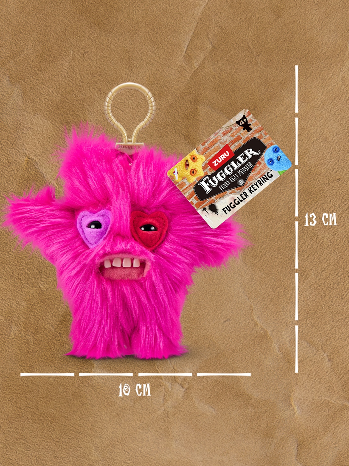 Мягкая игрушка FUGGLER Капитан Сердцеед - фото 3