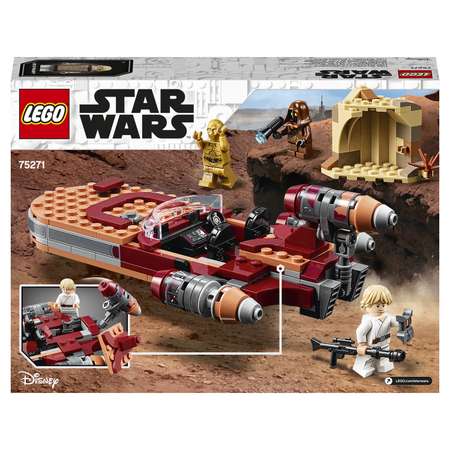 Конструктор LEGO Star Wars Спидер Люка Сайуокера блочный