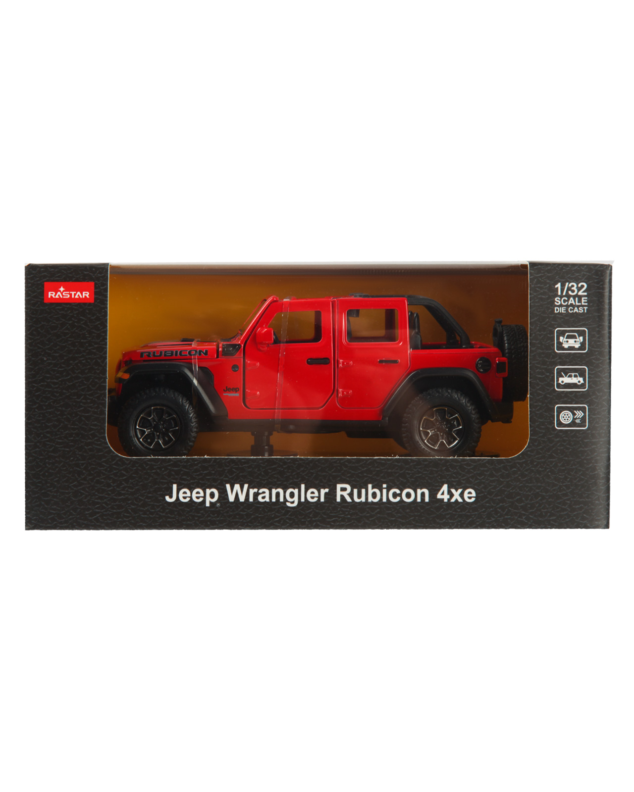 Внедорожник Rastar Jeep Wrangler Rubicon 4xe 1:32 64621 - фото 7