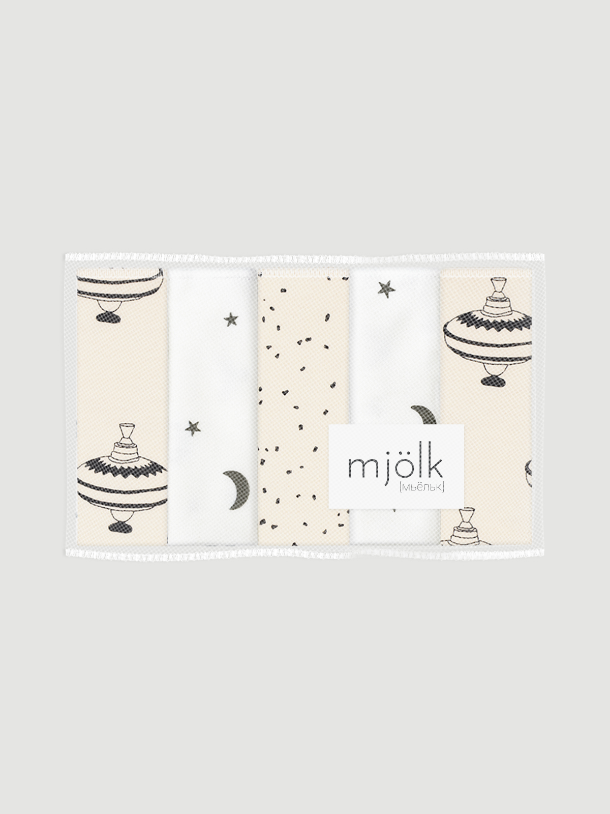 Нагрудник Mjolk текстиль - фото 1