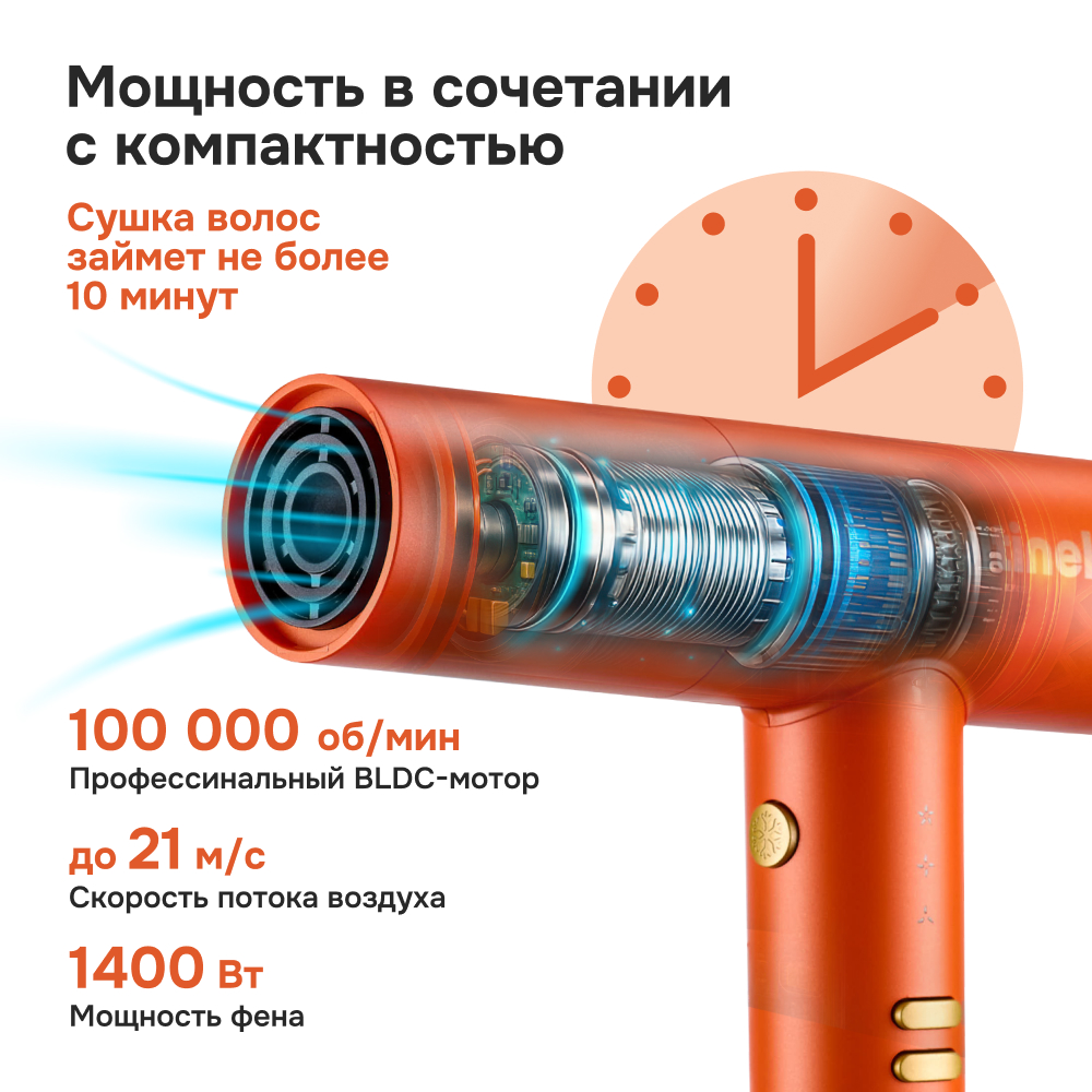 Фен Multinel CompactCare - фото 4