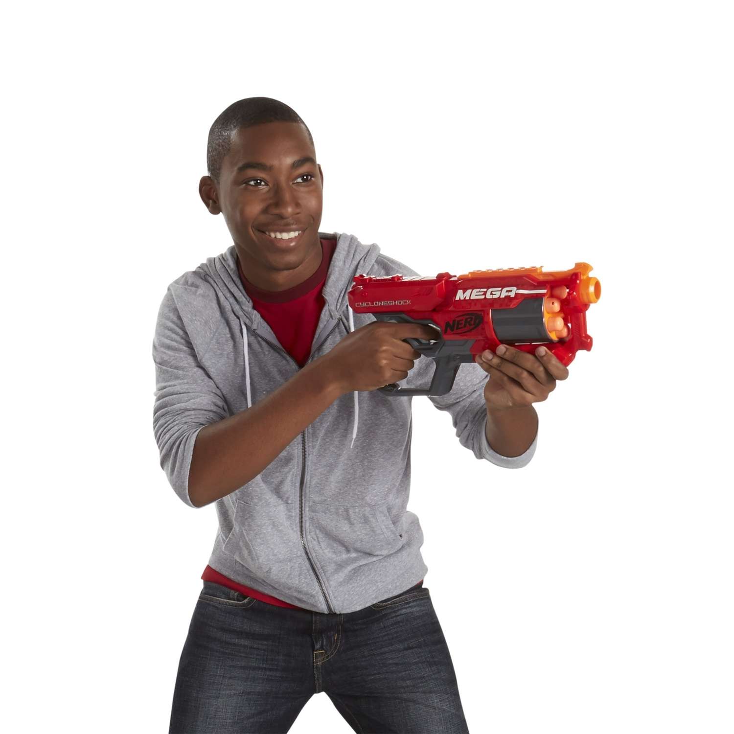 Бластер Nerf Mega Циклон-шок - фото 12