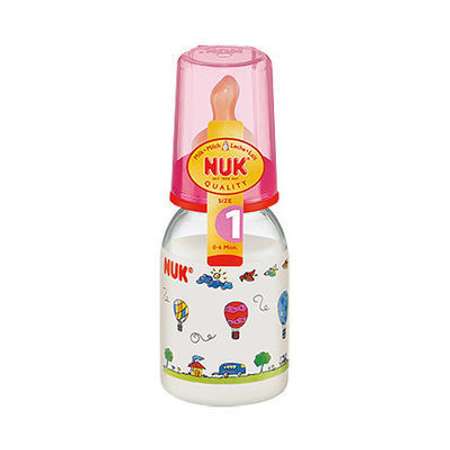 Бутылочка Nuk 110 мл в ассортименте