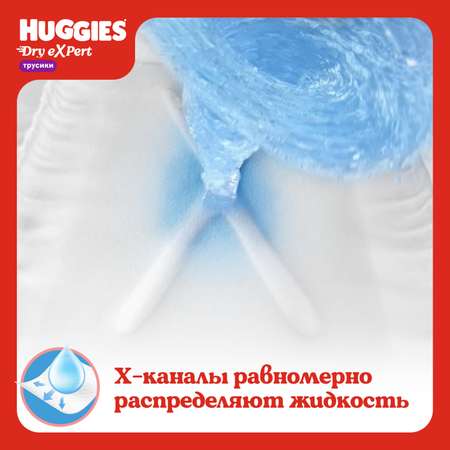 Трусики Huggies Dry eXpert 5 (12-17 кг) 48 шт.