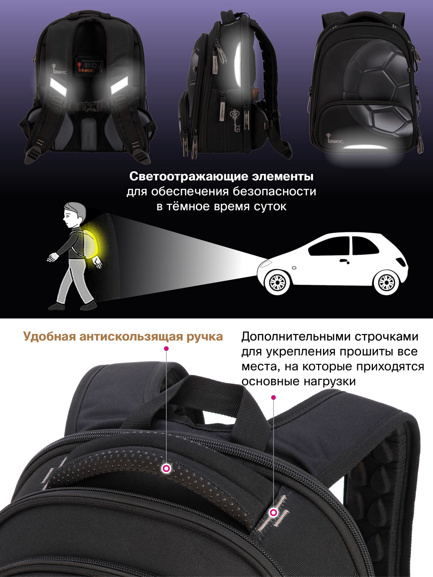 Ранец GROOC - фото 16