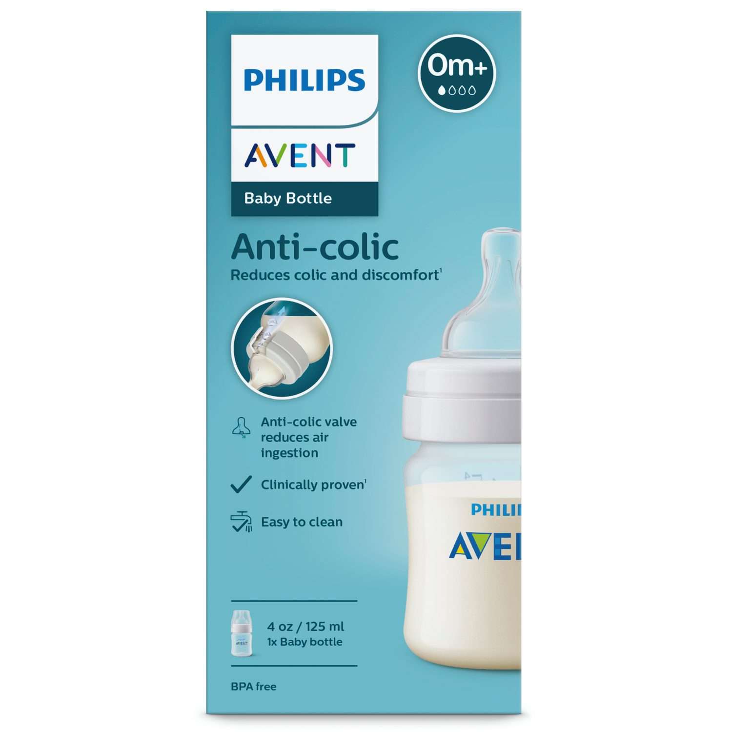 Бутылочка Philips Avent Anti-Colic 125 мл - фото 3