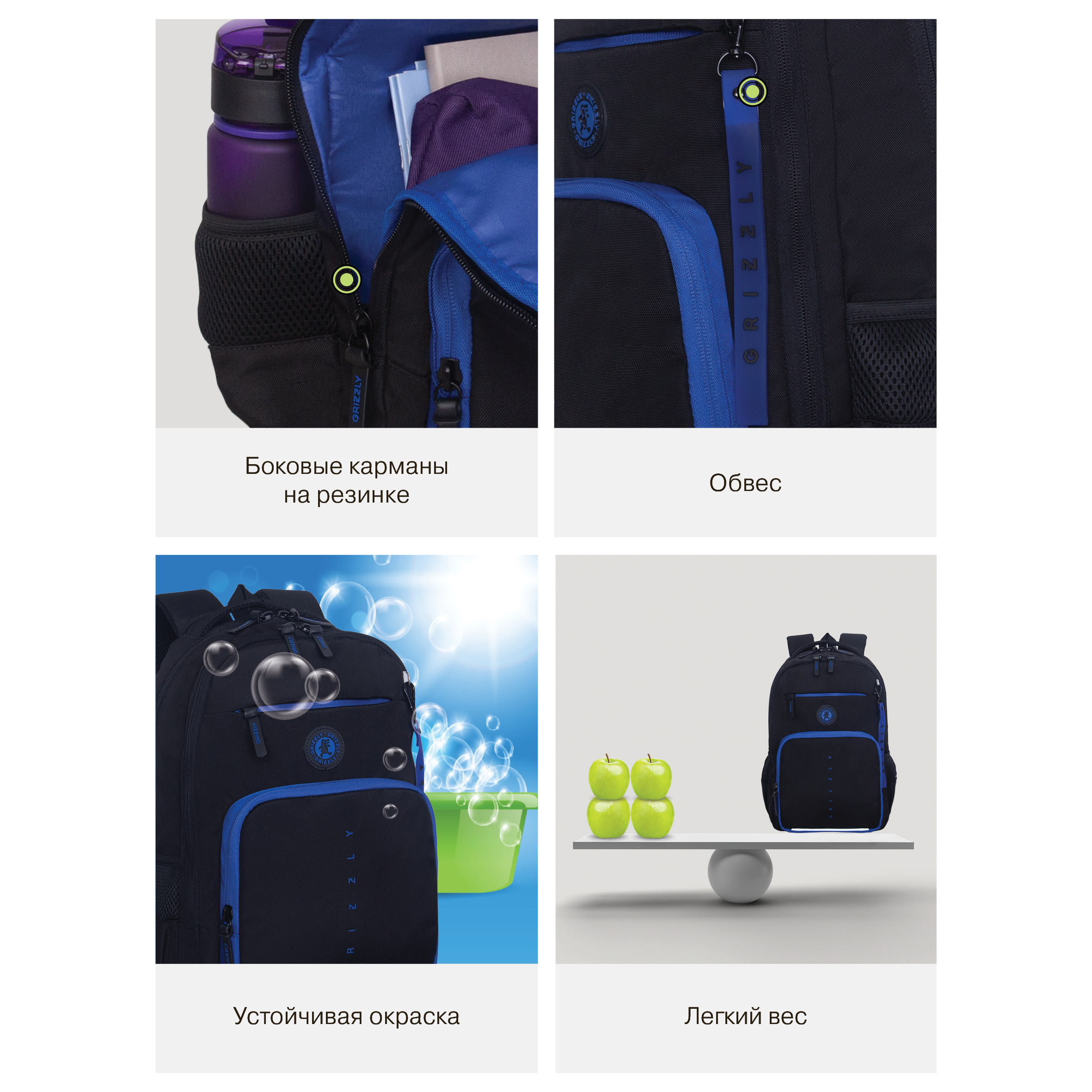 Рюкзак Grizzly для мальчика - фото 12