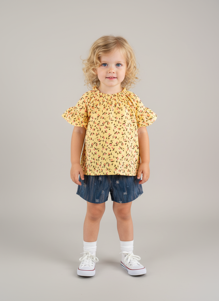 Комплект Югтекстильторг 204-486/Лимонный - фото 2