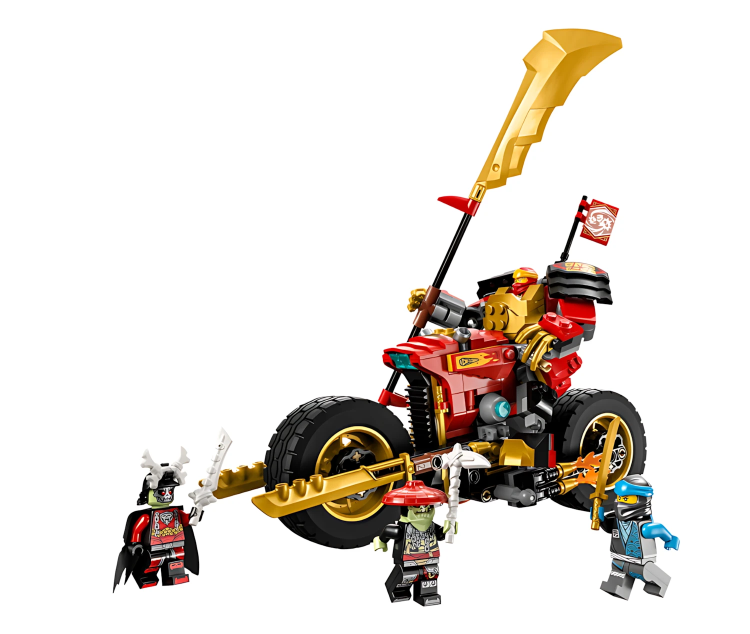 Конструктор LEGO NINJAGO 71783 303 дет. - фото 2