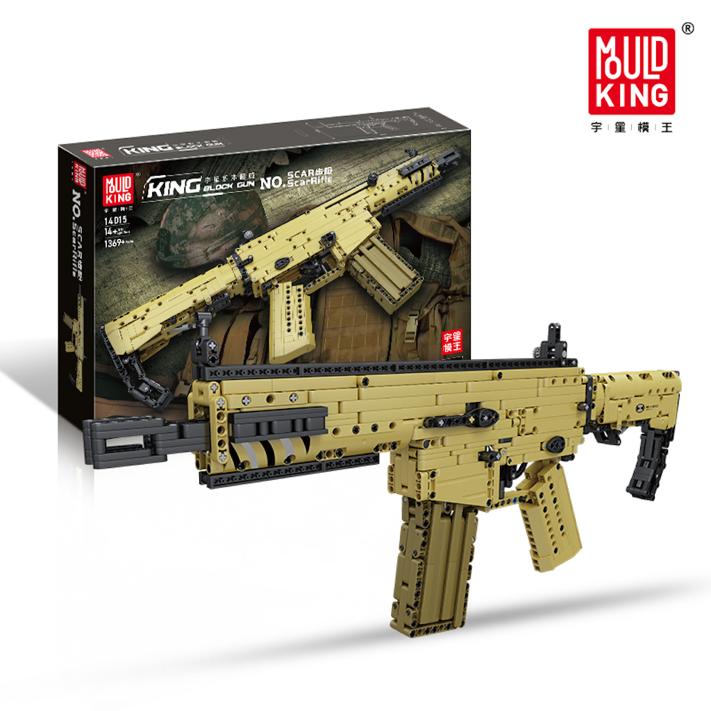 Конструктор Mould King Штурмовая винтовка - фото 10