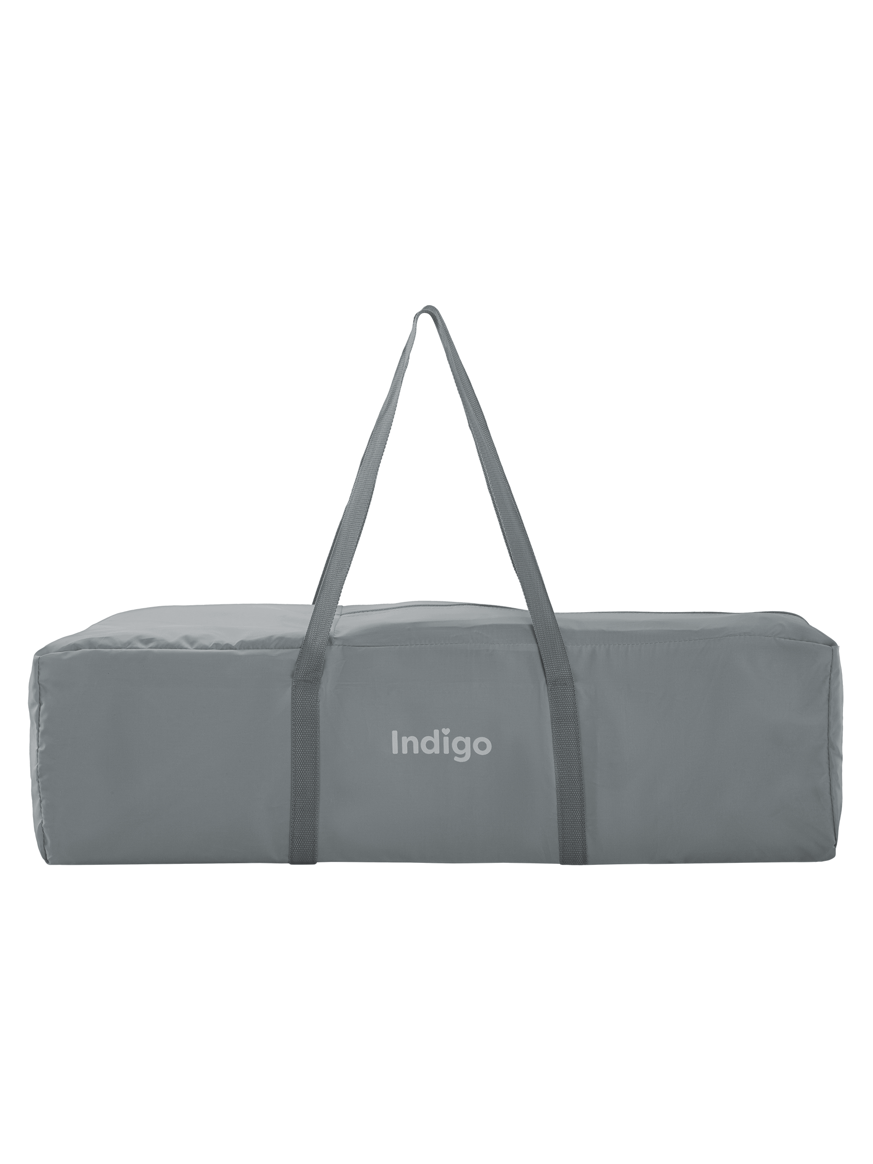 Манеж кровать и кроватка приставная 3в1 Indigo Bon-Bon 2 уровня с рождения с сумкой серый 4657833590893 - фото 23