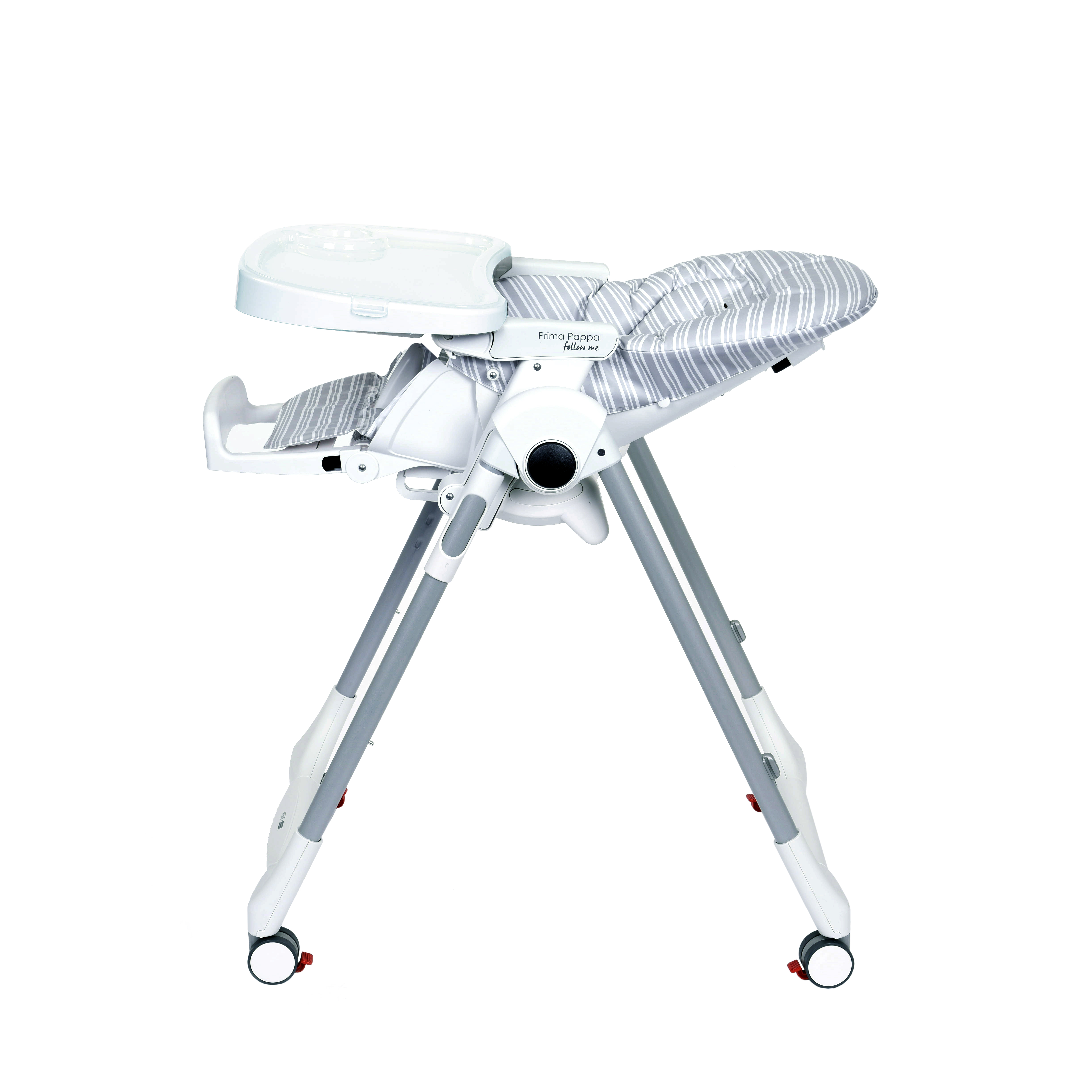 Стульчик для кормления Peg-Perego Prima Pappa Follow Me серый - фото 15