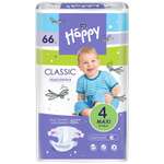 Подгузники Bella baby Happy Classic 4 66 шт.