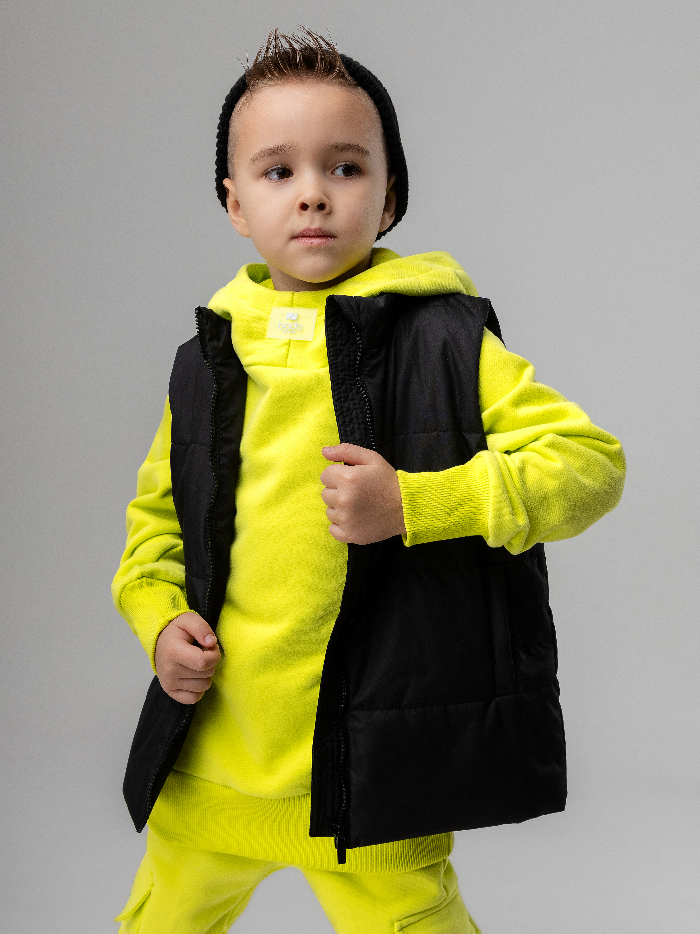 Жилет Bodo 14-55МU_черный - фото 1